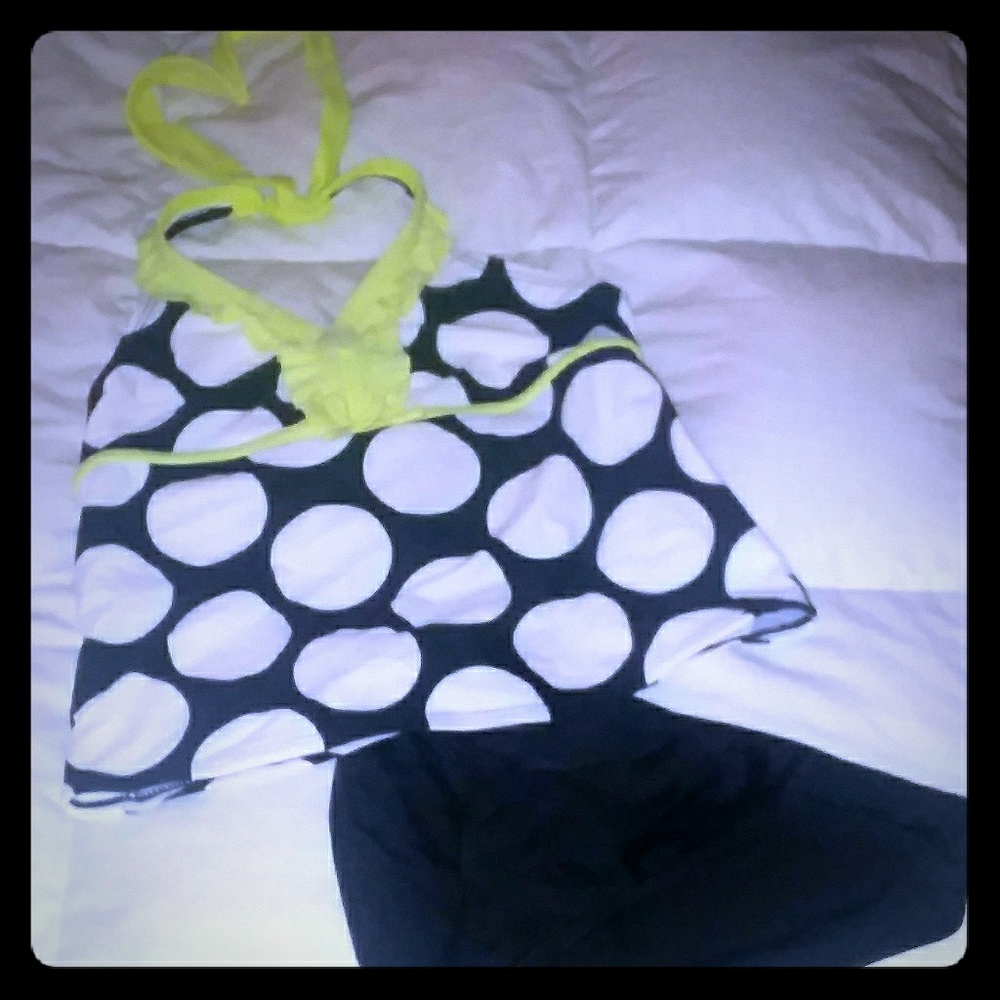 ~ Cute Polka-dot Tankini Swim Suit ~